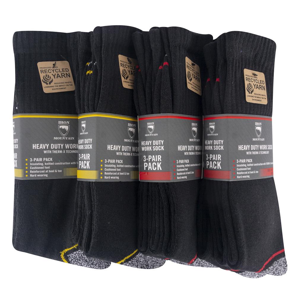Work Socks (12 Pairs)